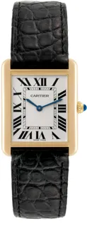 Cartier Tank Solo W5200004 Yellow gold and Stainless steel Silver