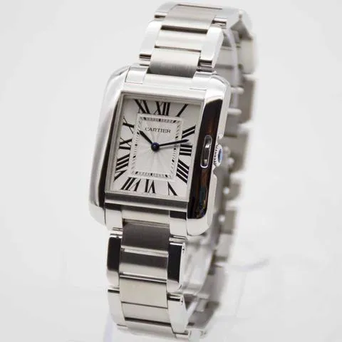 Cartier Tank W5310044 34.5mm Stainless steel Silver 2