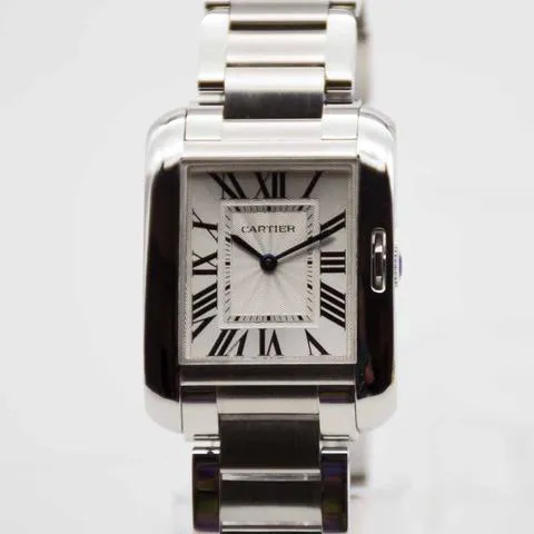 Cartier Tank W5310044 34.5mm Stainless steel Silver 6