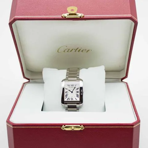 Cartier Tank W5310044 34.5mm Stainless steel Silver 7