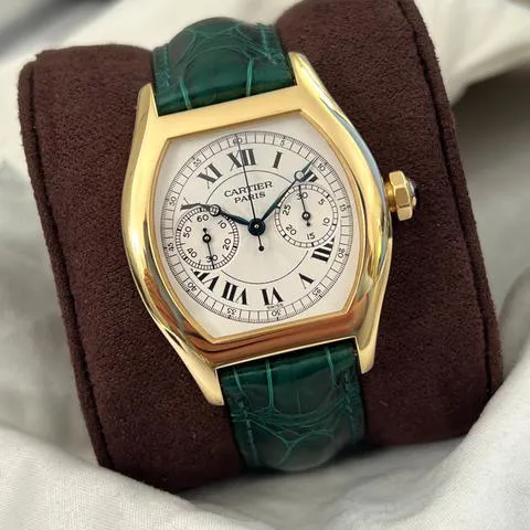 Cartier Tortue 2356 Yellow gold White 7