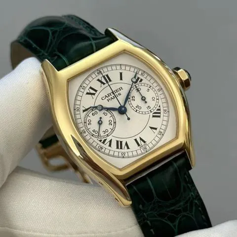 Cartier Tortue 2356 Yellow gold White 8