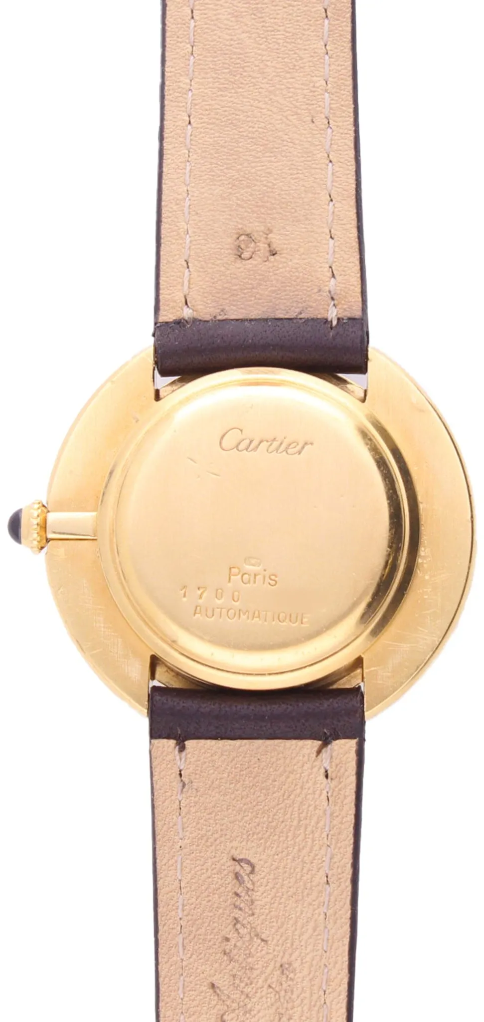 Cartier Vendôme 1700 33mm Yellow gold