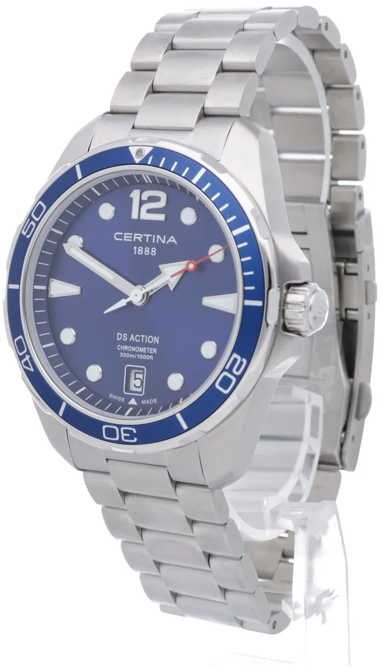 Certina DS Action C032.451.11.047.00 43mm Stainless steel Blue 1