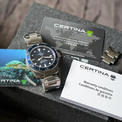 Certina DS Action C032.807.11.051.00 38mm Stainless steel Black 2
