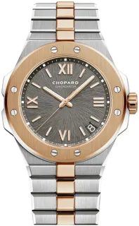 Chopard Alpine Eagle 298600-6001 Rose gold and Stainless steel Gray