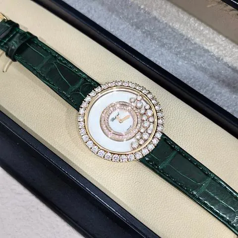 Chopard Happy Diamonds 204445-5001 36mm Rose gold Mother-of-pearl