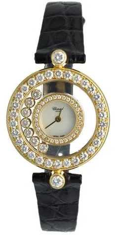 Chopard Happy Diamonds 4097 24mm Yellow gold Gold