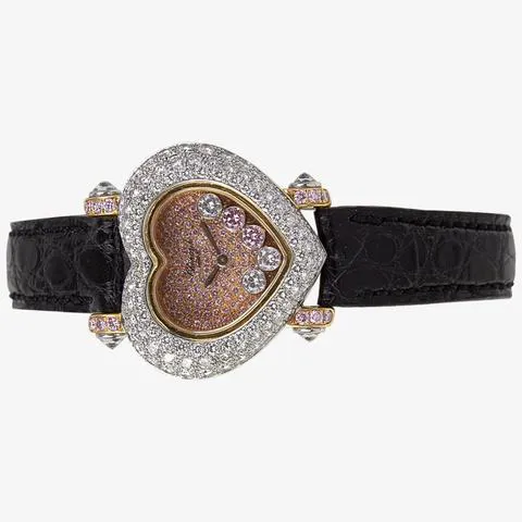 Chopard Happy Diamonds 20/6602-406 30mm Steel Pave 5