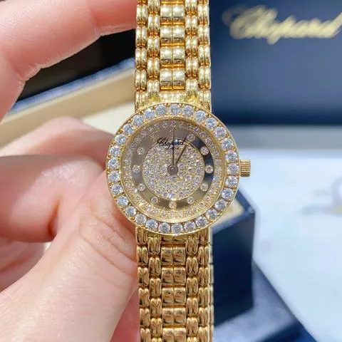 Chopard Happy Diamonds 21mm Yellow gold