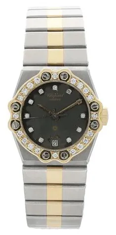 Chopard St. Moritz 8024 24mm Gold/steel Grey