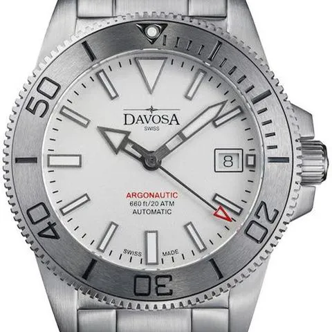 Davosa Argonautic 161.532.10 39mm Stainless steel White