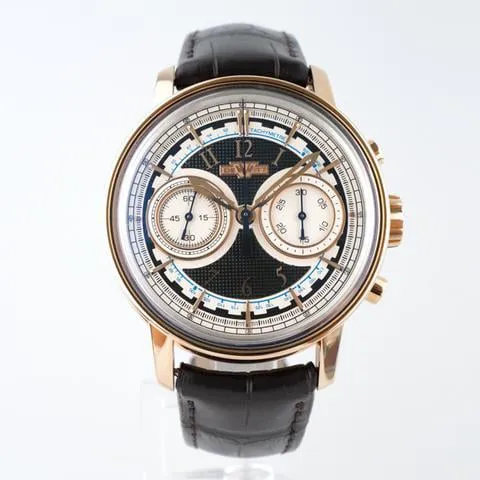 Dewitt Academia AC.CHR.001 42.5mm Rose gold Black