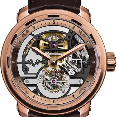 Dewitt Twenty-8-Eight T8.TH.008A 43mm Rose gold Skeletonized