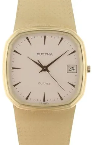 Dugena 296 31mm Yellow gold Silver