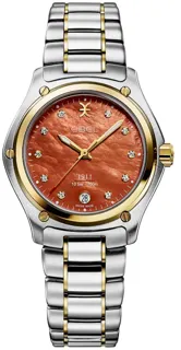 Ebel 1911 1216581 Yellow gold and Stainless steel Brown