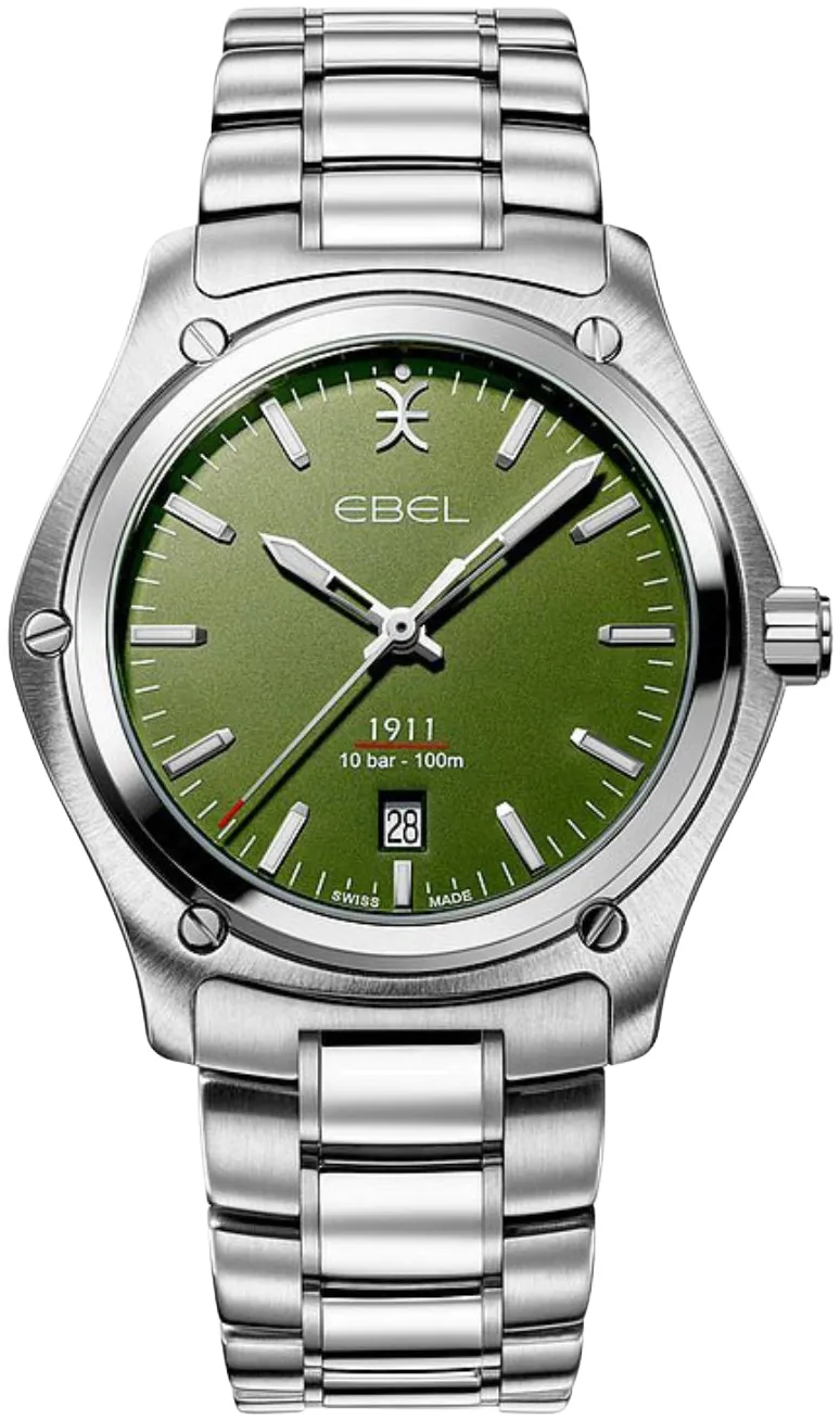 Ebel 1911 1216584 42mm Stainless steel Green