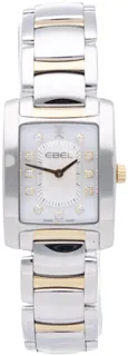 Ebel Brasilia 1216484 30mm Yellow gold and Stainless steel White