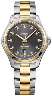 Ebel Discovery 1216547 Yellow gold and Stainless steel Black