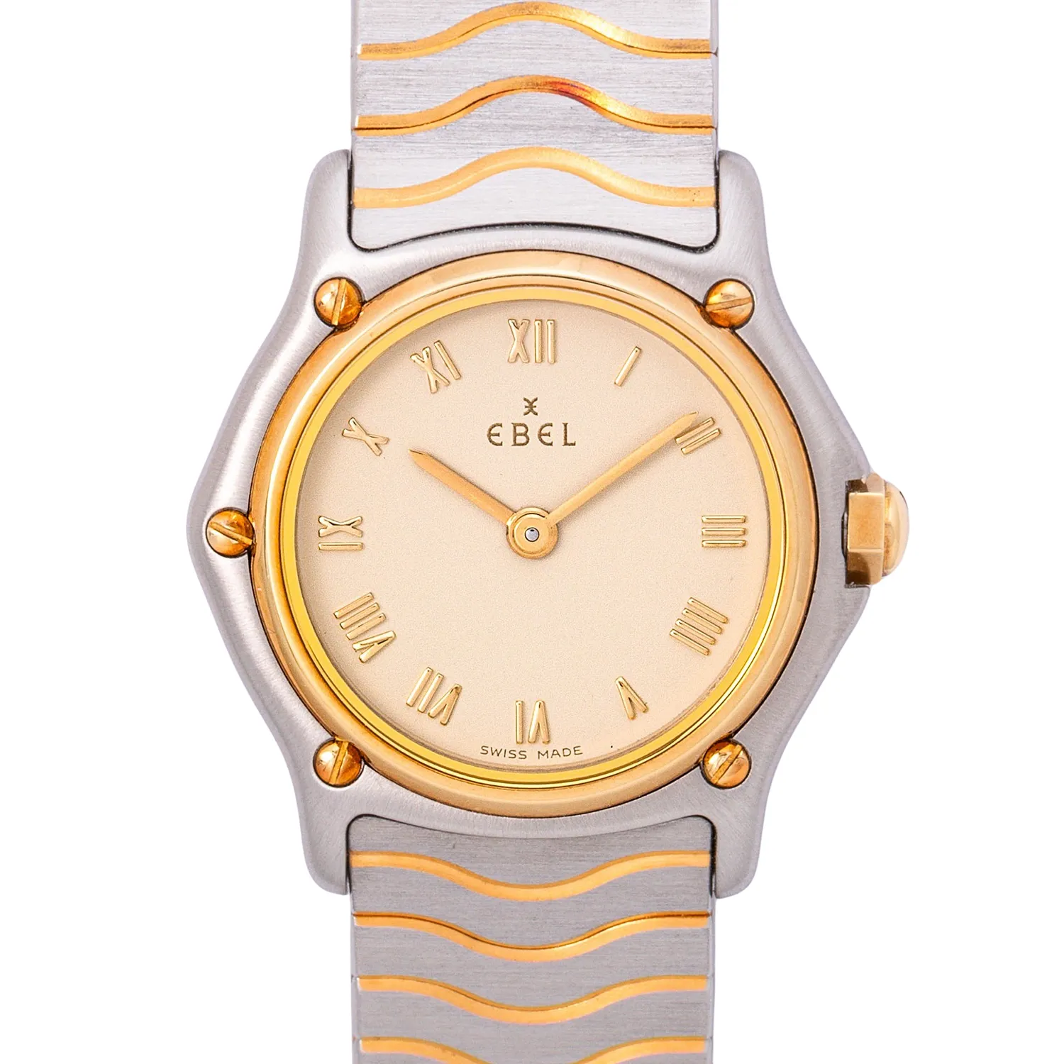 Ebel Sport 1057901 Yellow gold and Stainless steel White Netherlands Dealer EveryWatch