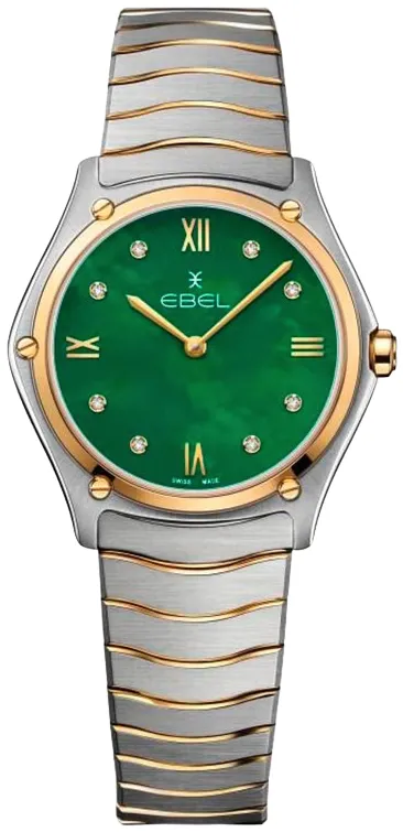 Ebel Sport Classic 1216545 33mm Yellow gold and stainless steel Mother-of-pearl