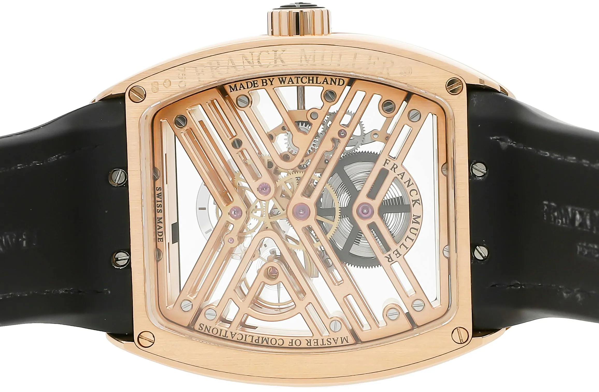 Franck Muller Vanguard V 45 S6 SQT 5N NR 53mm Rose gold Skeletonized 5