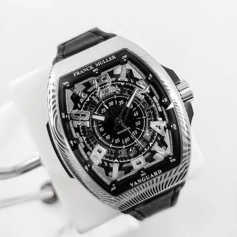 Franck Muller Vanguard V 45 SC DT RCG SQT 44mm Stainless steel Black