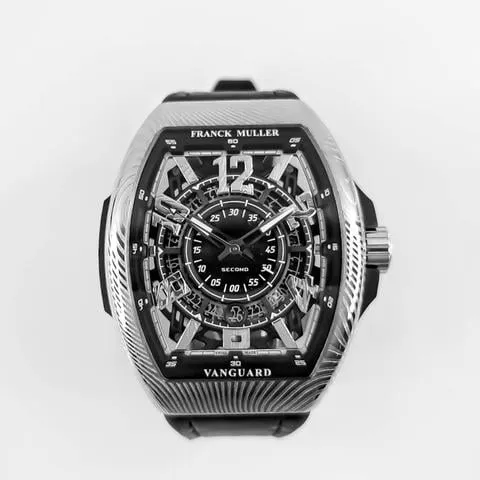 Franck Muller Vanguard V 45 SC DT RCG SQT 44mm Stainless steel Black 1