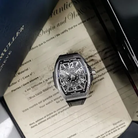 Franck Muller Vanguard V 45 SC DT RCG SQT 44mm Stainless steel Black 6