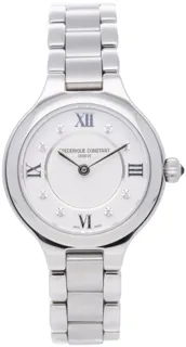 Frédérique Constant Classics Delight FC-200WHD1ER36B Stainless steel White