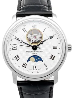 Frédérique Constant Classics Moonphase FC-335MC4P6 Stainless steel Silver