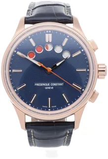 Frédérique Constant Yacht Timer FC-380NT4H4 Rose gold Blue