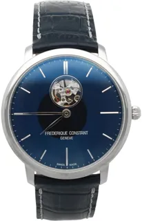 Frédérique Constant Slimline Heart Beat Automatic FC-312N4S6 Stainless steel Blue