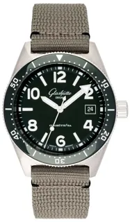 Glashütte SeaQ 1-39-11-13-83-08 Stainless steel Green