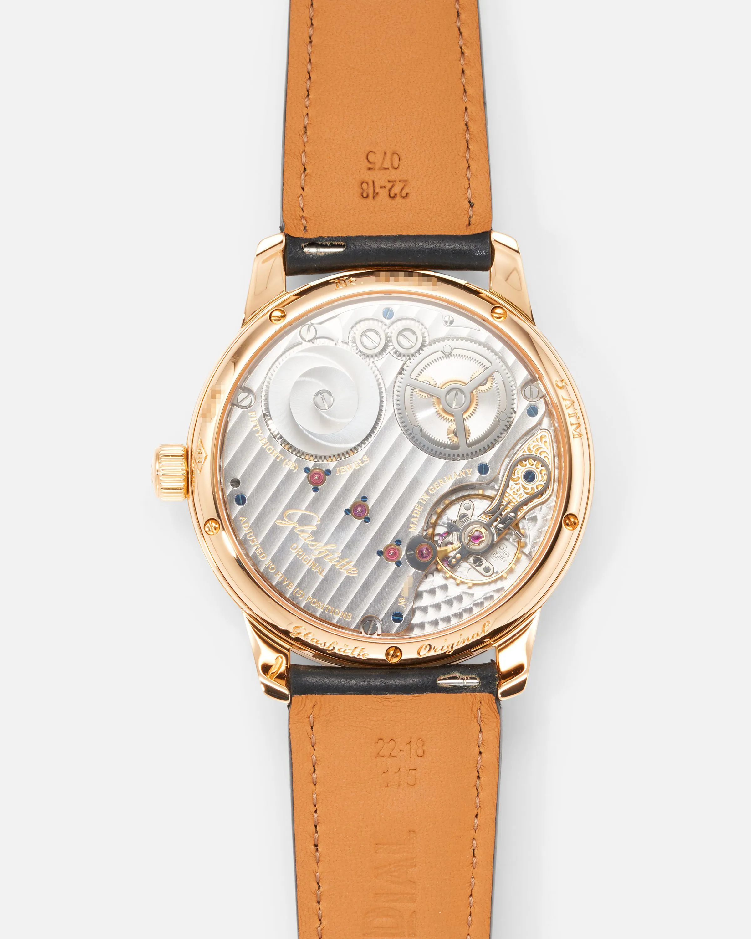 Glashütte Senator 1-58-01-01-01-04 42mm Rose gold 4