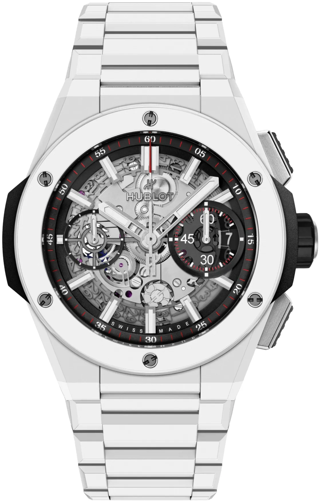 Hublot Big Bang 451.HX.1123.HX 42mm White ceramic Skeleton