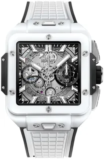 Hublot Square Bang Unico 821.HX.0170.RX White ceramic