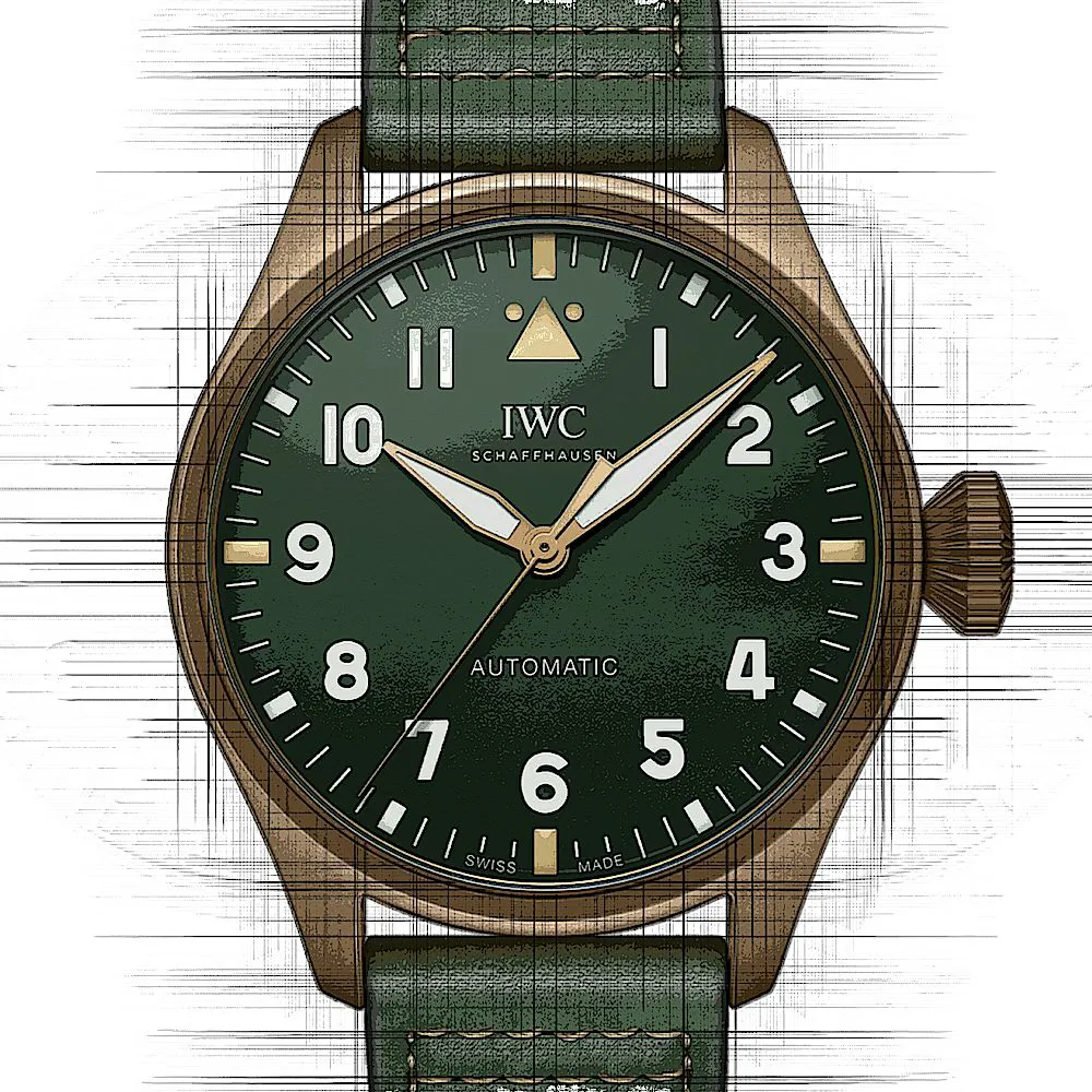 IWC Big Pilot IW329702 43mm Bronze Green