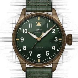 IWC Big Pilot IW329702 Bronze Green