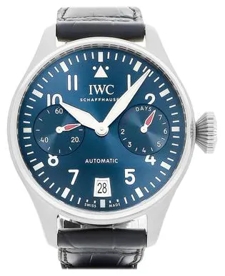 IWC Big Pilot IW5010-08 46mm Stainless steel Blue