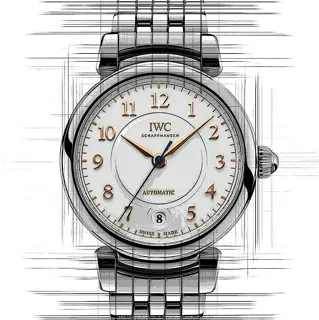 IWC Da Vinci IW458307 Stainless steel Silver