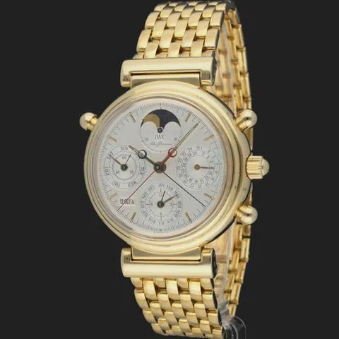 IWC Da Vinci IW3751-007 39mm Yellow gold Silver