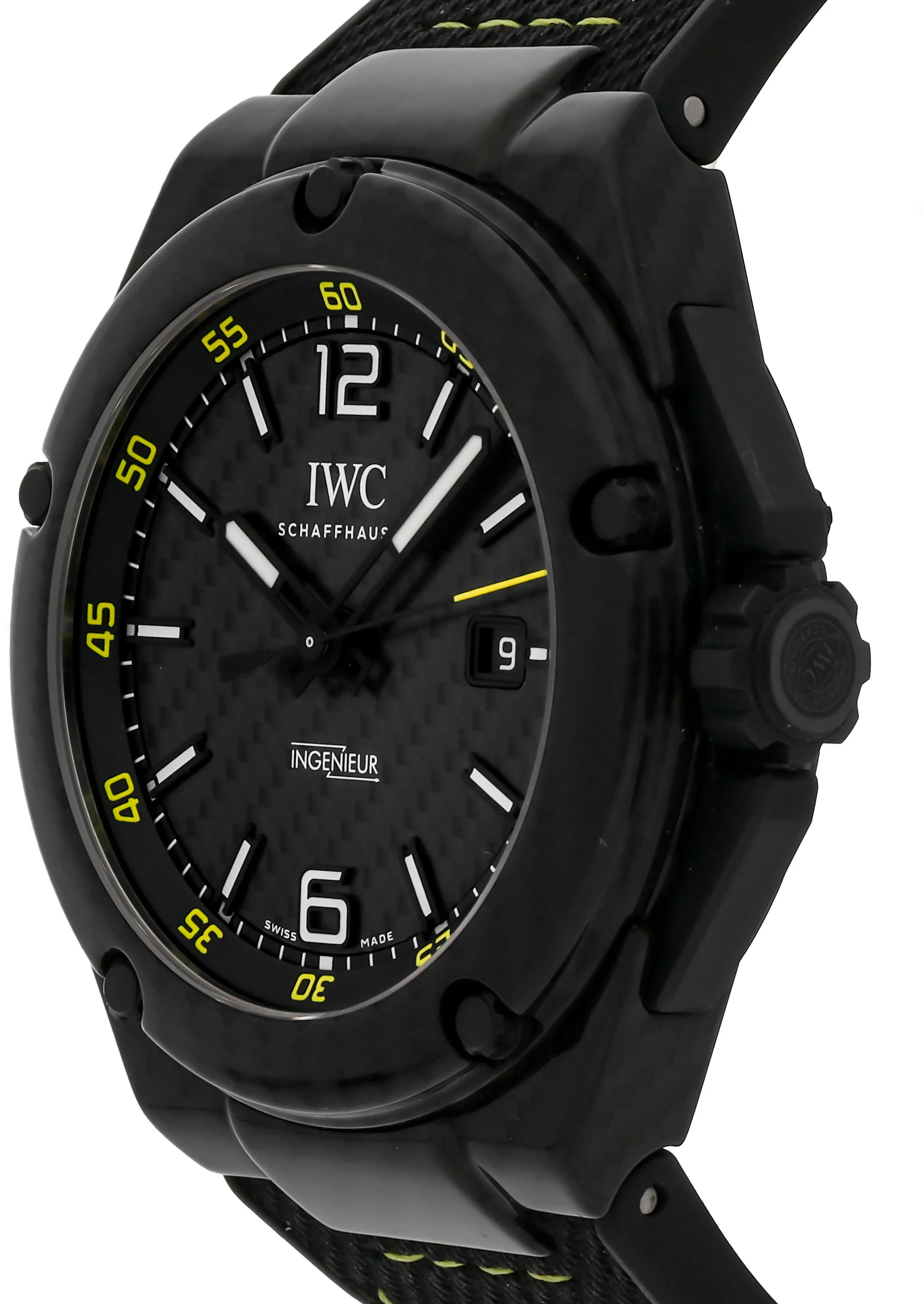 IWC Ingenieur IW3224-01 46mm Carbon fiber Black 1