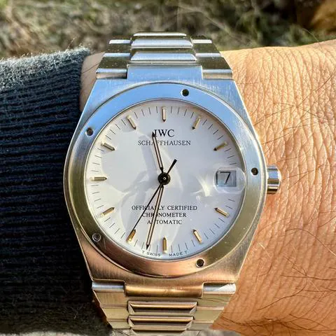 IWC Ingenieur IW3521 34mm Stainless steel White