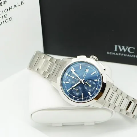 IWC Ingenieur IW380802 42.5mm Stainless steel Blue 1