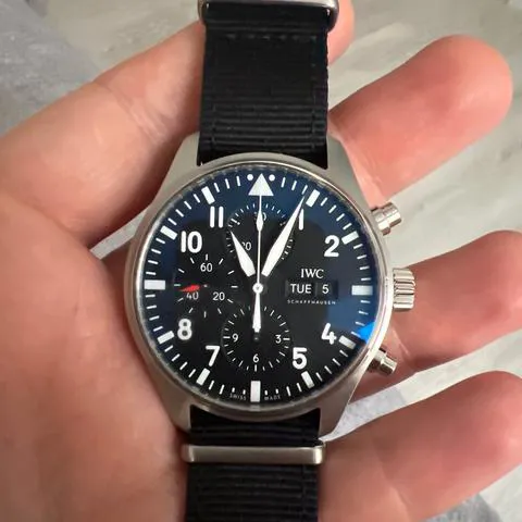 IWC Pilot IW377709 43mm Steel Black