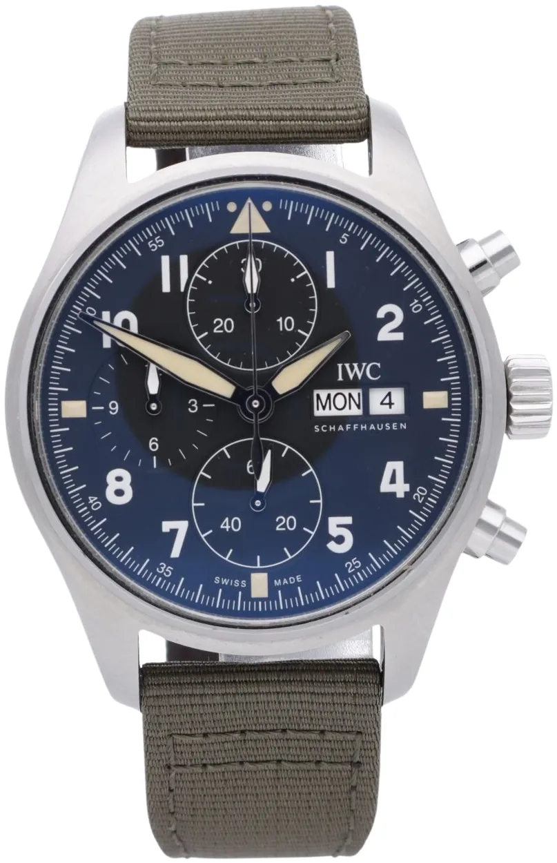 IWC Pilot IW387901 41mm Stainless steel Black