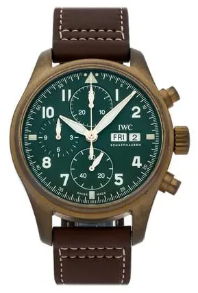 IWC Pilot IW387902 41mm Bronze Green