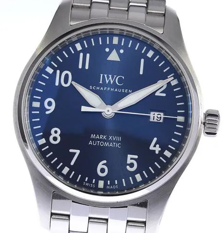 IWC Pilot Mark IW327014 40mm Stainless steel Blue