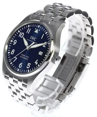 IWC Pilot Mark IW327014 40mm Stainless steel Blue 6